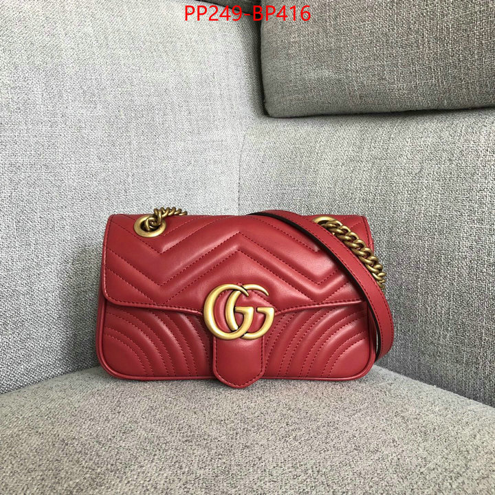 Gucci Bags(TOP)-Marmont,ID: BP416,$:249USD