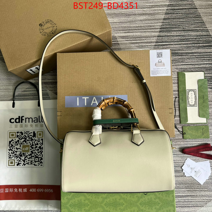 Gucci Bags(TOP)-Handbag-,what 1:1 replica ,ID: BD4351,$: 249USD