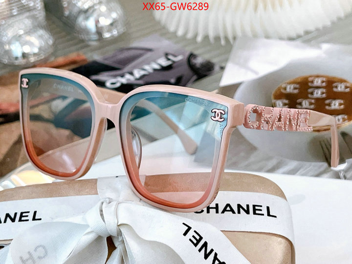 Glasses-Chanel,2023 aaaaa replica customize , ID: GW6289,$: 65USD