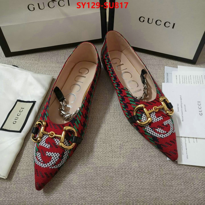 Women Shoes-Gucci,where can i buy the best quality , ID: SU817,$: 129USD