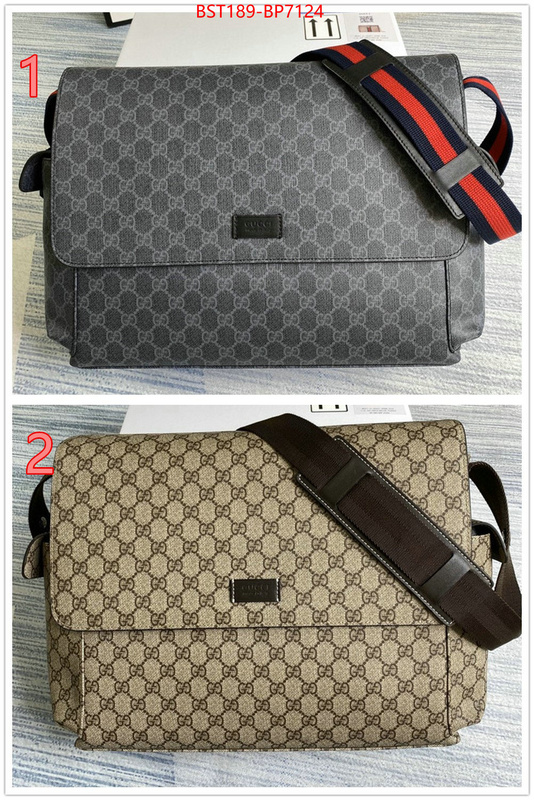 Gucci Bags(TOP)-Diagonal-,aaaaa quality replica ,ID: BP7124,$: 189USD