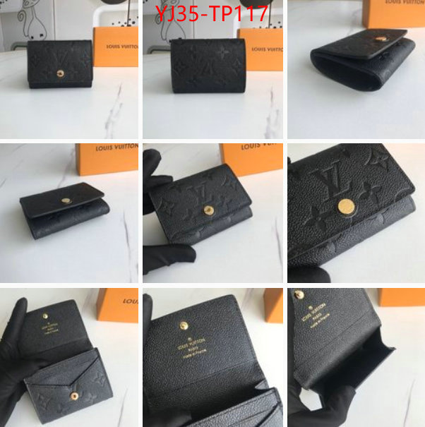 LV Bags(4A)-Wallet,ID: TP117,$: 35USD