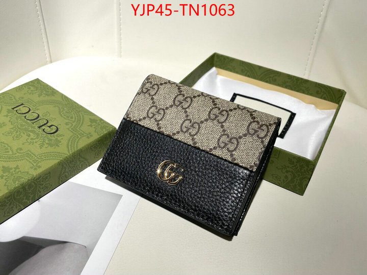 Gucci Bags(4A)-Wallet-,ID: TN1063,$: 45USD