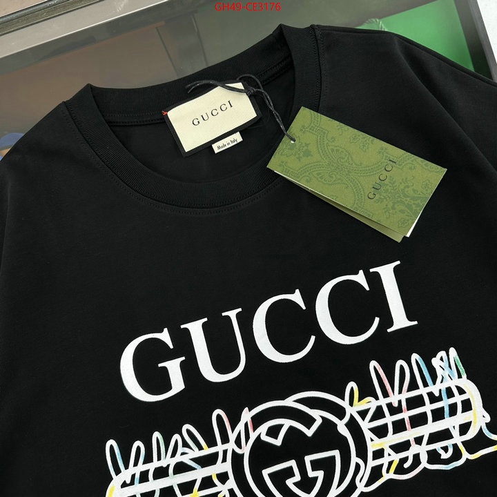 Clothing-Gucci,buy online , ID: CE3176,$: 49USD