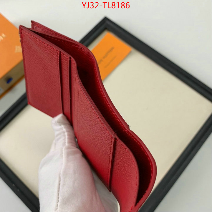 LV Bags(4A)-Wallet,ID: TL8186,$: 32USD