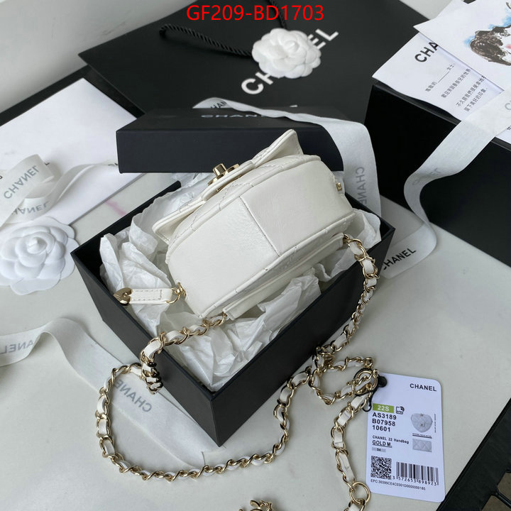 Chanel Bags(TOP)-Diagonal-,ID: BD1703,$: 209USD