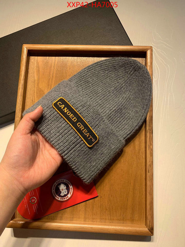 Cap (Hat)-Canada Goose,quality aaaaa replica , ID: HA7005,$: 42USD