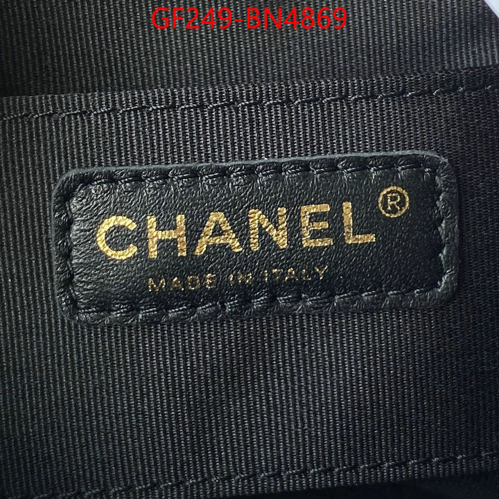 Chanel Bags(TOP)-Backpack-,ID: BN4869,$: 249USD