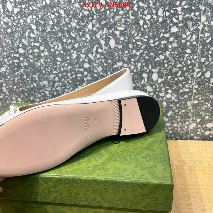 Women Shoes-Gucci,7 star quality designer replica , ID: SN5649,$: 129USD