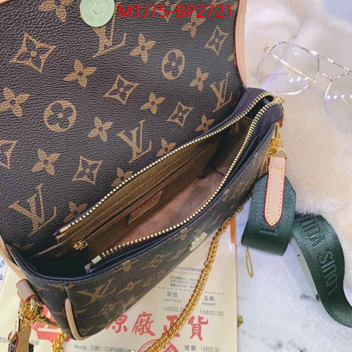 LV Bags(4A)-New Wave Multi-Pochette-,1:01 ,ID: BP2721,$: 75USD