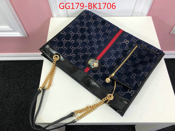 Gucci Bags(4A)-Handbag-,replica aaaaa designer ,ID: BK1706,$:179USD