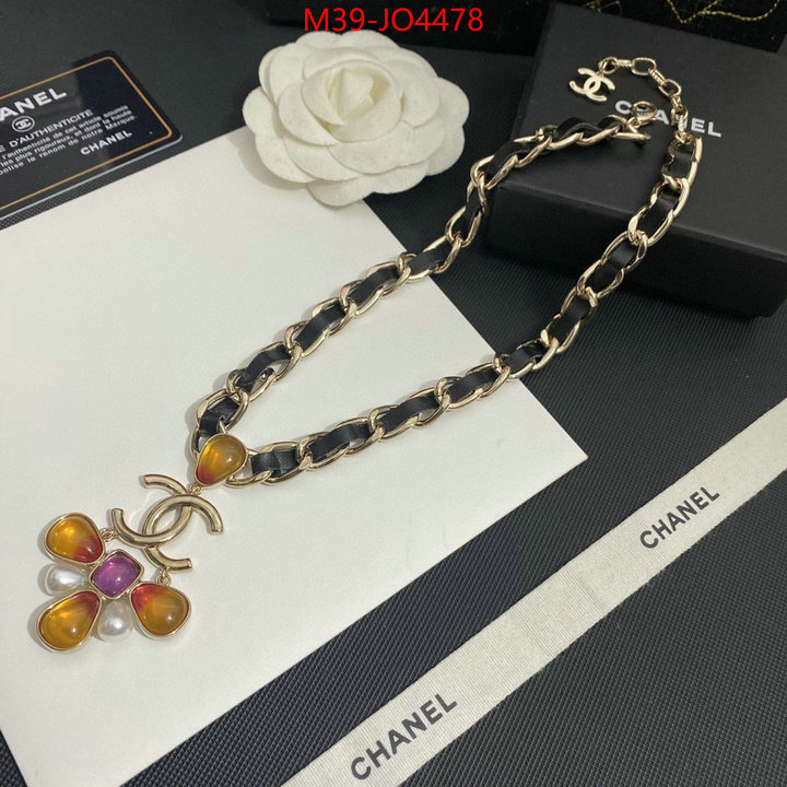 Jewelry-Chanel,wholesale replica shop , ID: JO4478,$: 39USD