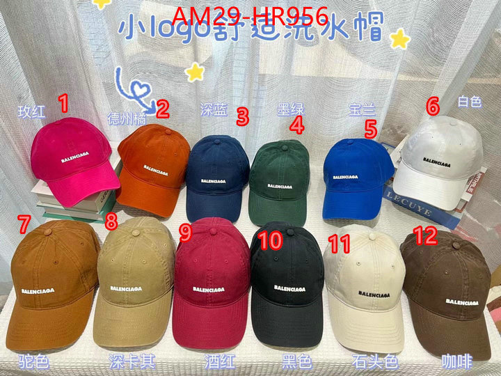 Cap (Hat)-Balenciaga,the best designer , ID: HR956,$: 29USD