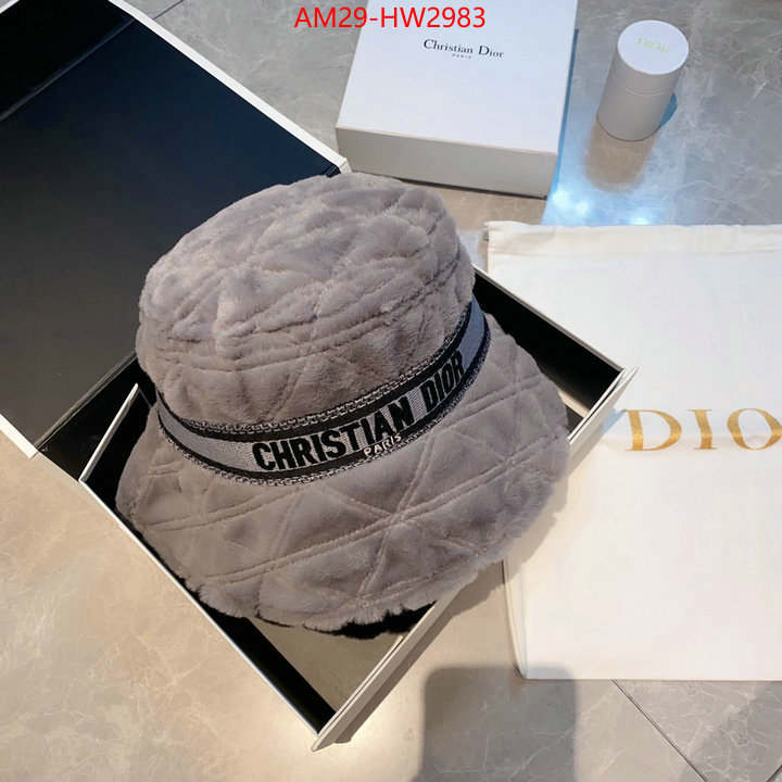 Cap (Hat)-Dior,we curate the best , ID: HW2983,$: 29USD