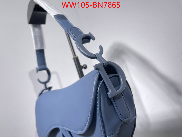 Dior Bags(4A)-Saddle-,ID: BN7865,$: 105USD