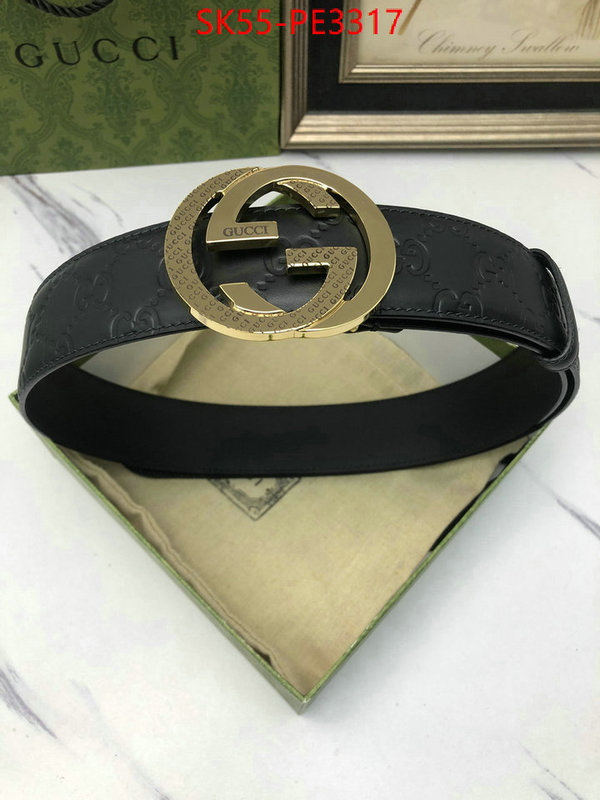 Belts-Gucci,can you buy replica , ID: PE3317,$: 55USD