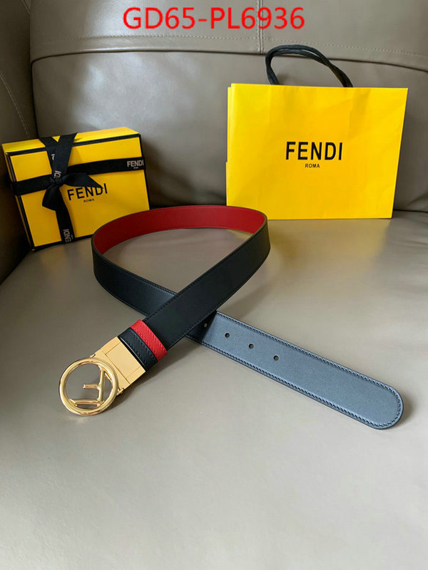 Belts-Fendi,replica 1:1 high quality , ID: PL6936,$: 65USD