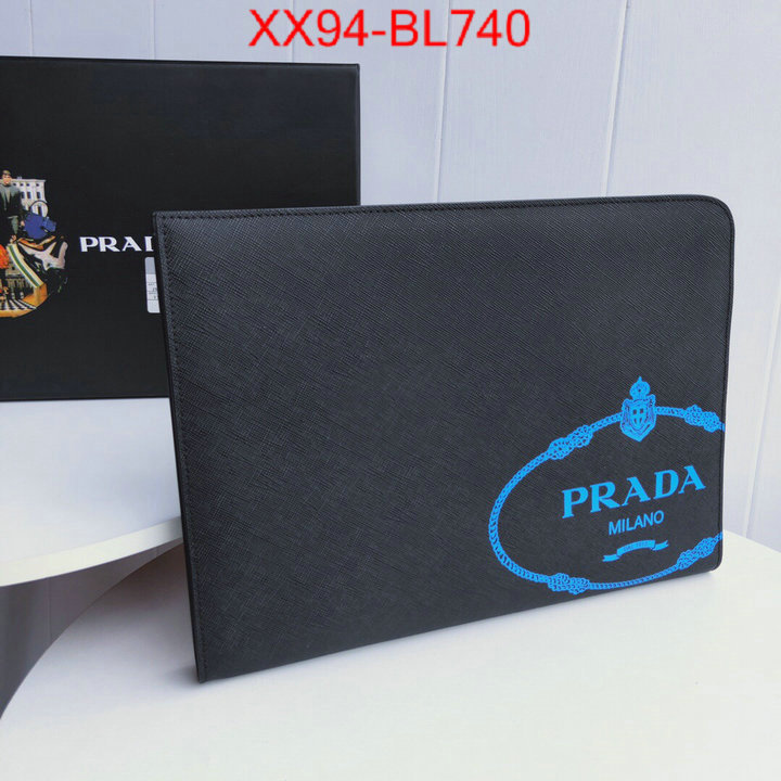 Prada Bags(TOP)-Clutch-,ID: BL740,$:94USD