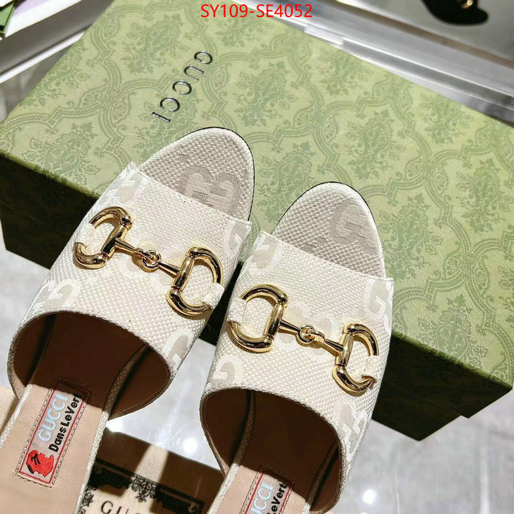 Women Shoes-Gucci,top grade , ID: SE4052,$: 109USD