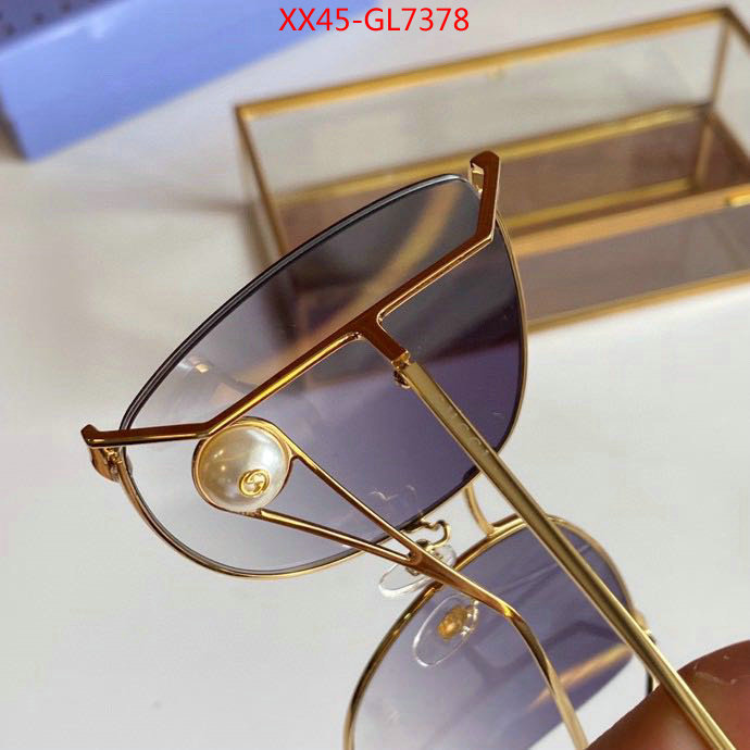 Glasses-Gucci,aaaaa+ replica , ID: GL7378,$: 45USD