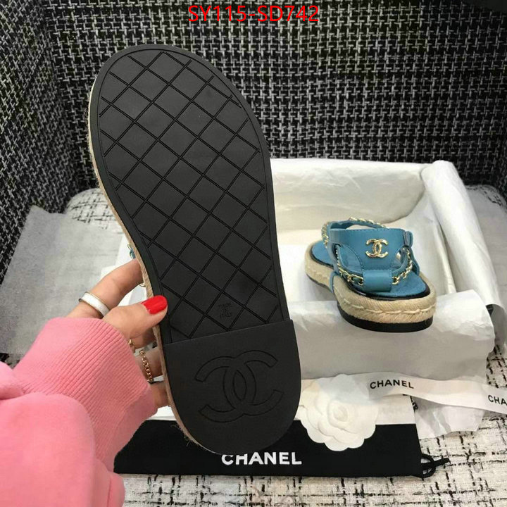 Women Shoes-Chanel,where quality designer replica , ID: SD742,$: 115USD