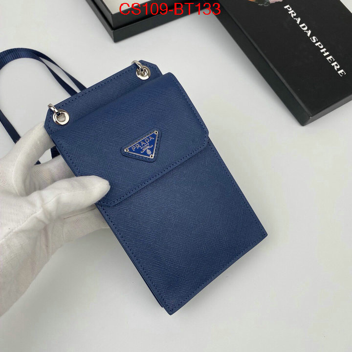 Prada Bags(TOP)-Diagonal-,ID: BT133,$: 109USD