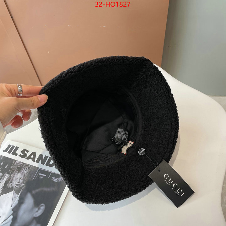 Cap (Hat)-Gucci,new designer replica , ID: HO1827,$: 32USD