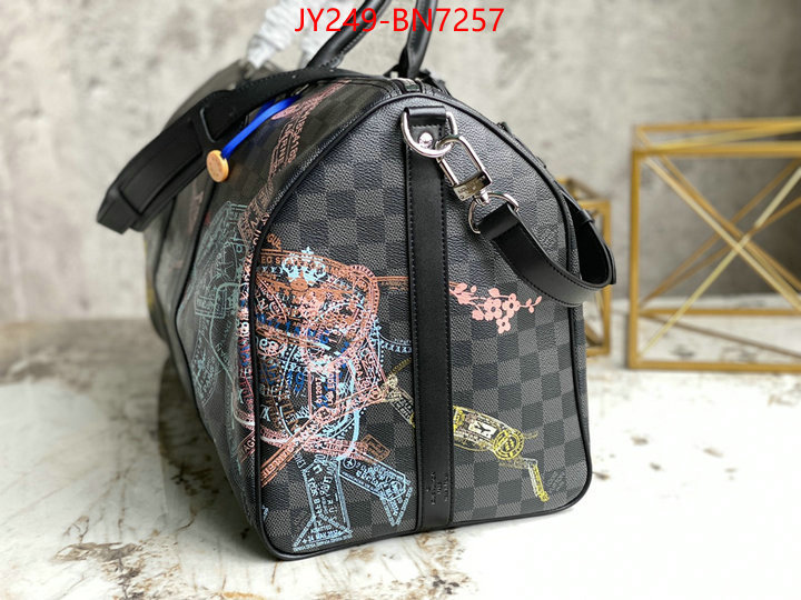 LV Bags(TOP)-Keepall BandouliRe 45-50-,ID: BN7257,$: 249USD