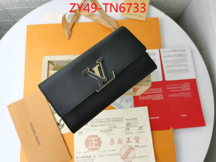 LV Bags(4A)-Wallet,ID: TN6733,$: 49USD