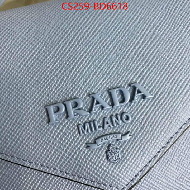 Prada Bags(TOP)-Diagonal-,ID: BD6618,$: 259USD