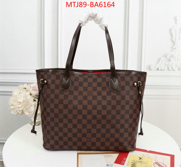 LV Bags(4A)-Neverfull-,cheap replica designer ,ID: BA6164,$: 89USD