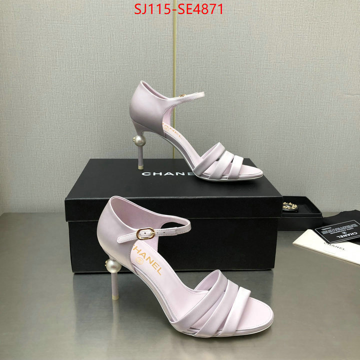 Women Shoes-Chanel,mirror copy luxury , ID: SE4871,$: 115USD