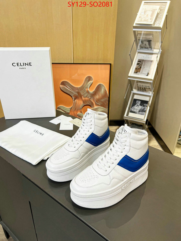 Women Shoes-CELINE,aaaaa replica designer , ID: SO2081,$: 129USD