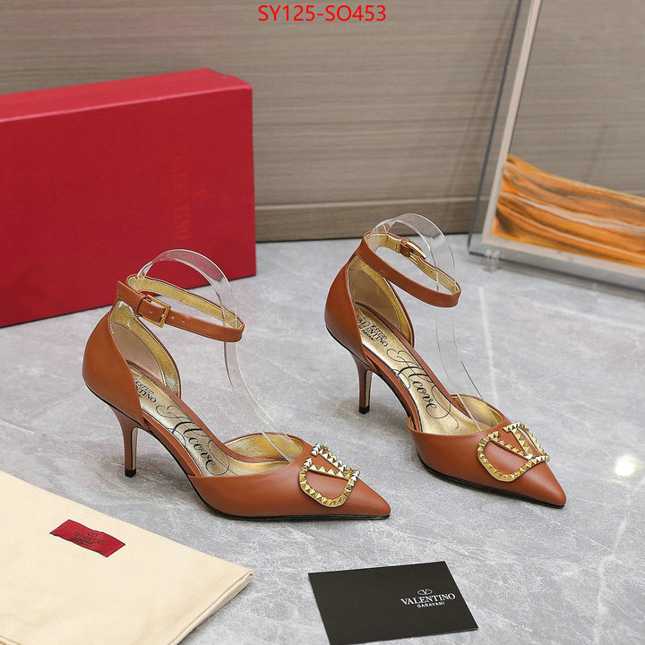 Women Shoes-Valentino,aaaaa+ class replica , ID: SO453,$: 125USD