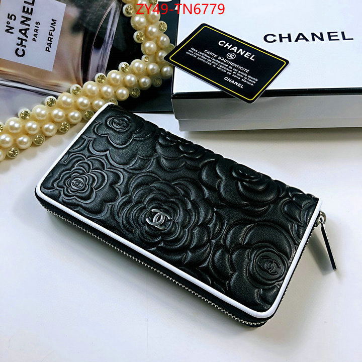 Chanel Bags(4A)-Wallet-,ID: TN6779,$: 49USD