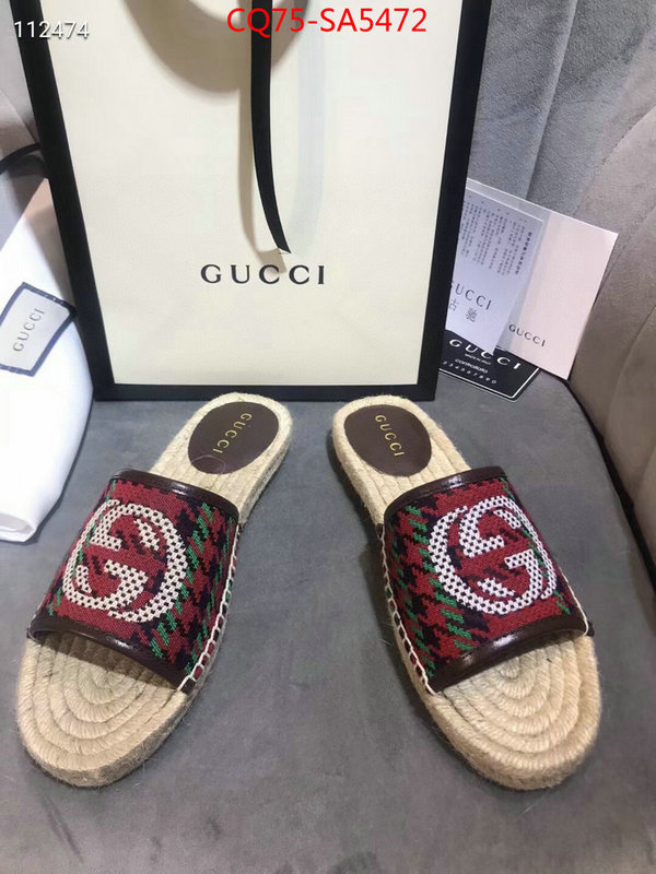 Women Shoes-Gucci,best luxury replica , ID: SA5472,$: 75USD