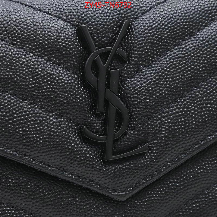 YSL Bag(4A)-Wallet-,ID: TN6792,$: 49USD