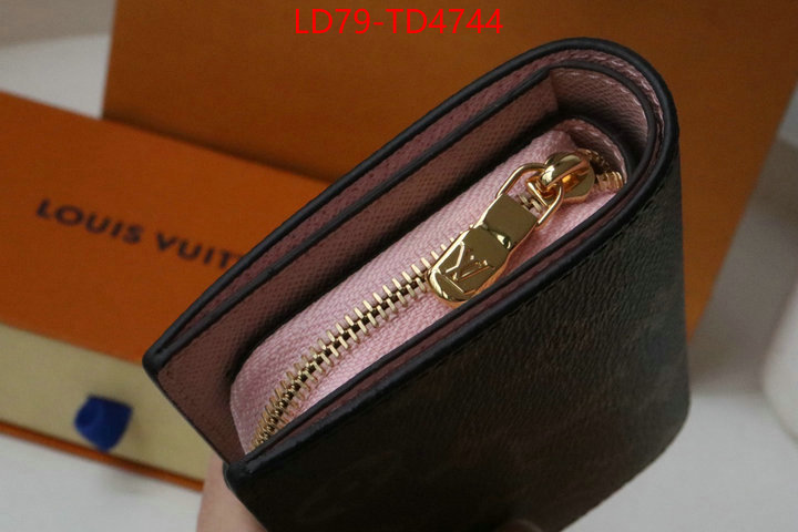 LV Bags(TOP)-Wallet,ID: TD4744,$: 79USD