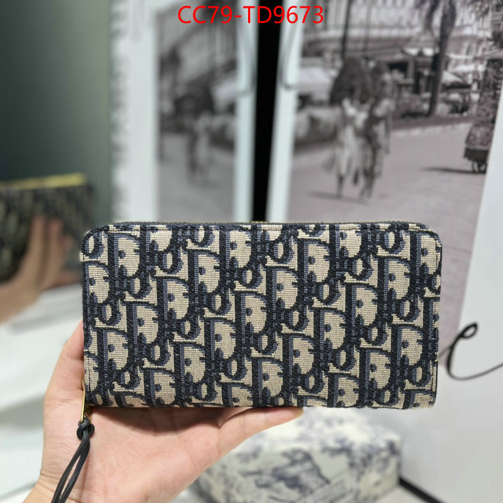 Dior Bags(TOP)-Wallet-,ID: TD9673,$: 79USD
