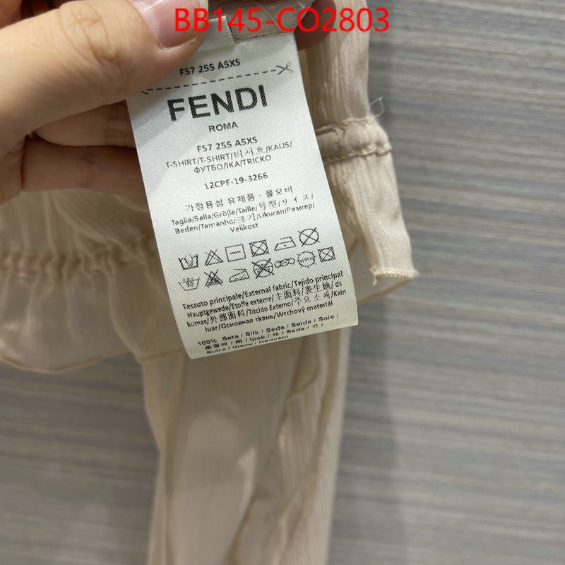 Clothing-Fendi,online china , ID: CO2803,$: 145USD