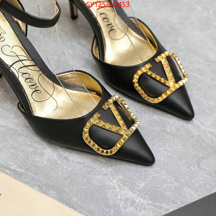 Women Shoes-Valentino,aaaaa+ class replica , ID: SO453,$: 125USD