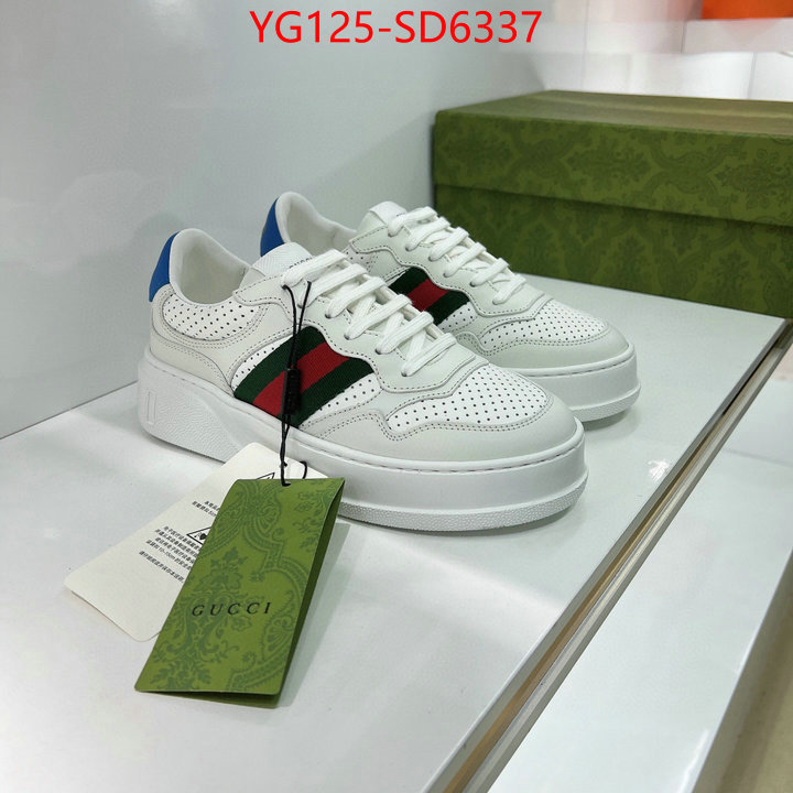 Women Shoes-Gucci,highest quality replica , ID: SD6337,$: 125USD