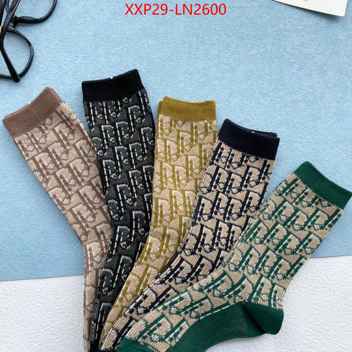 Sock-Dior,where can i buy the best 1:1 original , ID: LN2600,$: 29USD