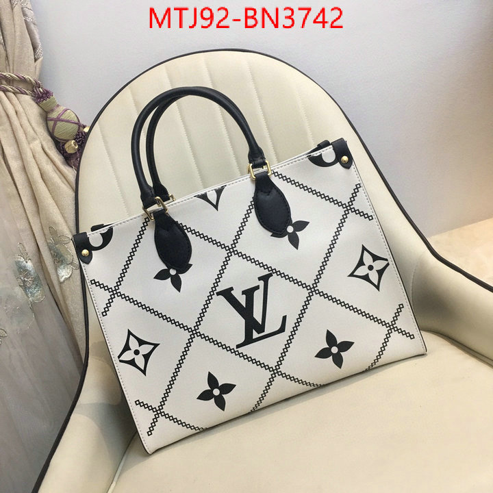 LV Bags(4A)-Handbag Collection-,ID: BN3742,$: 92USD