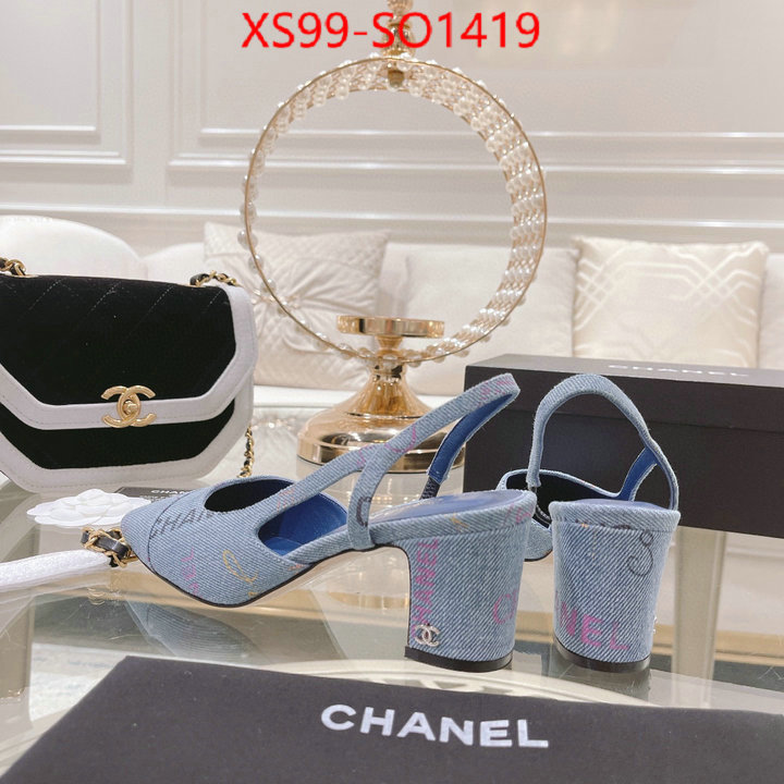 Women Shoes-Chanel,best , ID: SO1419,$: 99USD