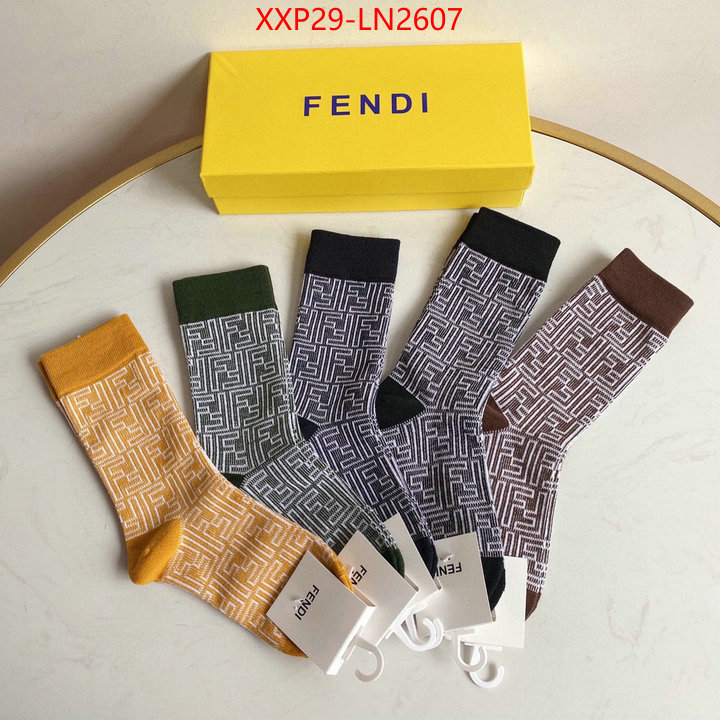 Sock-Fendi,sellers online , ID: LN2607,$: 29USD