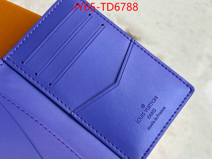 LV Bags(TOP)-Wallet,ID: TD6788,$: 65USD