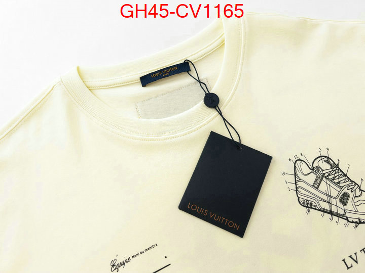 Clothing-LV,replica designer , ID: CV1165,$: 45USD