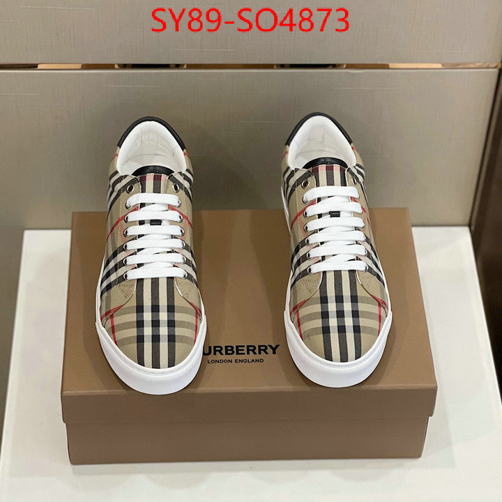 Men Shoes-Burberry,good quality replica , ID: SO4873,$: 89USD