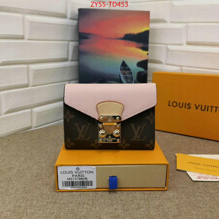 LV Bags(4A)-Wallet,ID: TD453,$: 55USD